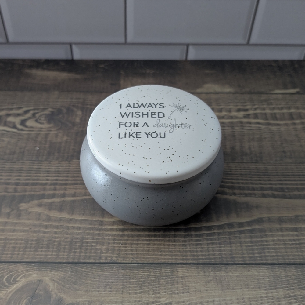 Ceramic Keepsake Box Trinket Dish Gift for Daughter